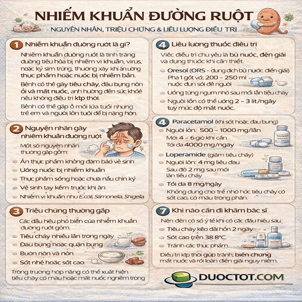 NHIỄM KHUẨN ĐƯỜNG RUỘT NHIỄM KHUẨN ĐƯỜNG RUỘT